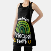 Luckkiest校長エバースクールセントパトリックの日 エプロン (インサイチュ)