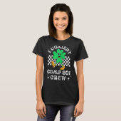 Luckkiest Comp SciクルーComputer Science Coder St P Tシャツ (正面フル)