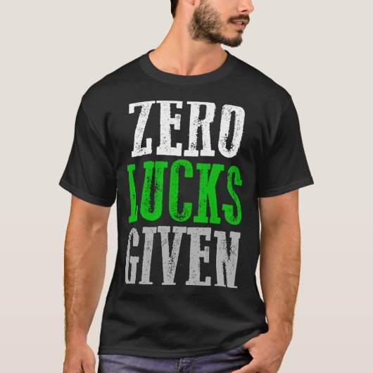 LUCKSグラフィック与えゼロ Tシャツ (正面)