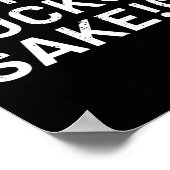 Lucks Sakeのために – おもしろいSt patricks ポスター (角)