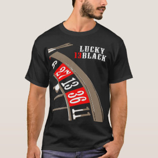 Lucky 13black tシャツ