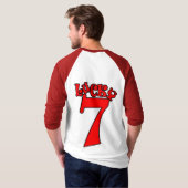 LUCKY-7 Tシャツ (裏面フル)