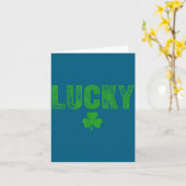 Lucky And Lucky Forer St Patricks Day  カード (黄色い花)