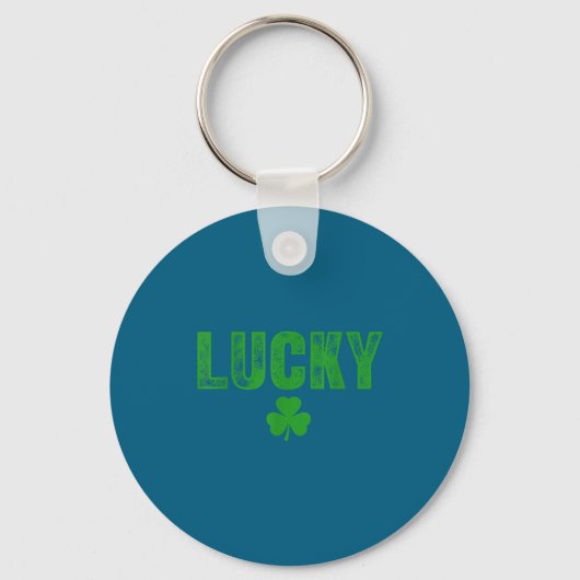 Lucky And Lucky Forer St Patricks Day キーホルダー (正面)