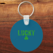 Lucky And Lucky Forer St Patricks Day キーホルダー (正面)