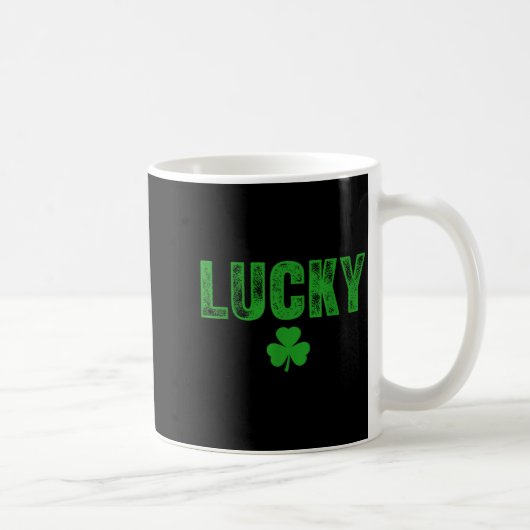 Lucky And Lucky Forer St Patricks Day  コーヒーマグカップ (右)