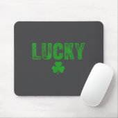Lucky And Lucky Forer St Patricks Day  マウスパッド (マウス)