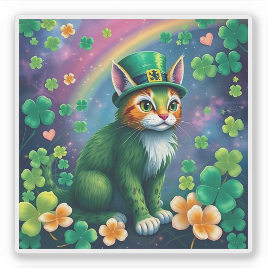 Lucky Animals in Disguise - St. Patrick’s Day Fun シール (正面)