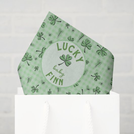Lucky Baby Boy St. Patrick’s Day 薄葉紙 (ギフトバッグ)