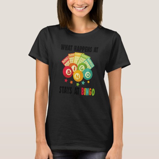 Lucky Bingo Charms  Women Men Lucky Bingo Tシャツ (正面)
