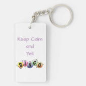 Lucky BINGO Keychain *パーソナライズ* キーホルダー (裏面)