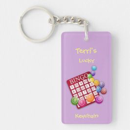Lucky BINGO Keychain *パーソナライズ* キーホルダー