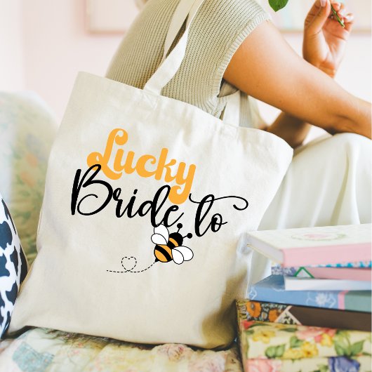Lucky Bride to Bee Tote Bag トートバッグ