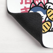 Lucky Cat Maneki Neko – Japanese Fortune Cat  マウスパッド (コーナー)