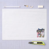 Lucky Cat Maneki Neko – Japanese Fortune Cat  薄葉紙 (クラフト)