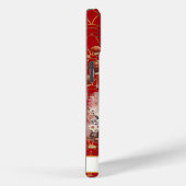 Lucky Cat With Gold Coins Monogrammed Case-Mate iPhoneケース (裏面 / 右)