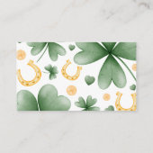 Lucky Charm Books for Baby Card エンクロージャーカード (裏面)