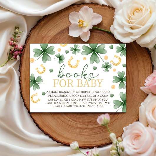 Lucky Charm Books for Baby Card エンクロージャーカード