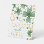 Lucky Charm Cards and Gifts Table Sign 台座サイン (正面)