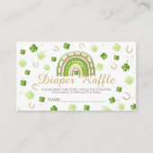 Lucky Charm Diaper Raffle Card エンクロージャーカード (正面)