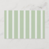 Lucky Charm Diaper Raffle Card エンクロージャーカード (裏面)