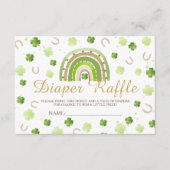 Lucky Charm Diaper Raffle Card エンクロージャーカード (正面)