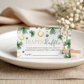 Lucky Charm Diaper Raffle Insert エンクロージャーカード