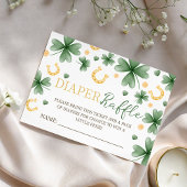 Lucky Charm Diaper Raffle Insert エンクロージャーカード