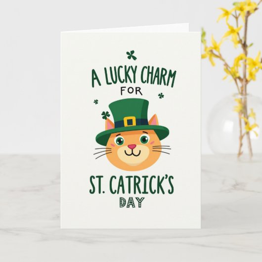 Lucky Charm For Husband Card カード (黄色い花)