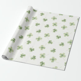 Lucky Charm St Patricks Lucky Little Shamrock baby ラッピングペーパー