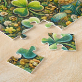Lucky Charm Treasure Hunt, Hidden Shamrocks ジグソーパズル (側面)