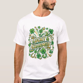 Lucky & Charmed St. Patrick’s Day Shirt Tシャツ