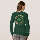 Lucky Charmer Basic Long Sleeve T-Shirt Tシャツ (裏面フル)