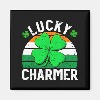 Lucky charmer shirts boys kids girls funny st マグネット