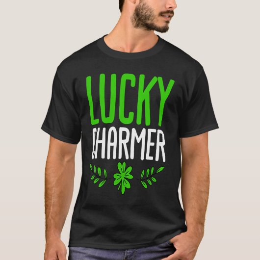 LUCKY CHARMER  St Patrick's Day  Boys Kids Girl  2 Tシャツ (正面)