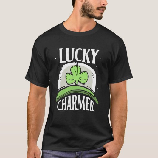 Lucky Charmer Team St Patricks Day Irish Ireland G Tシャツ (正面)