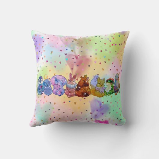 Lucky Charms クッション (裏面)