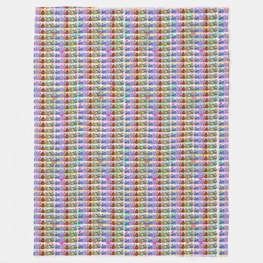 Lucky Charms フリースブランケット (正面)