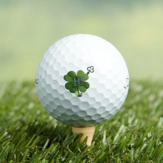 Lucky Clover オーダーメイド Titleist Pro V1 ゴルフボール (インサイチュ 木)