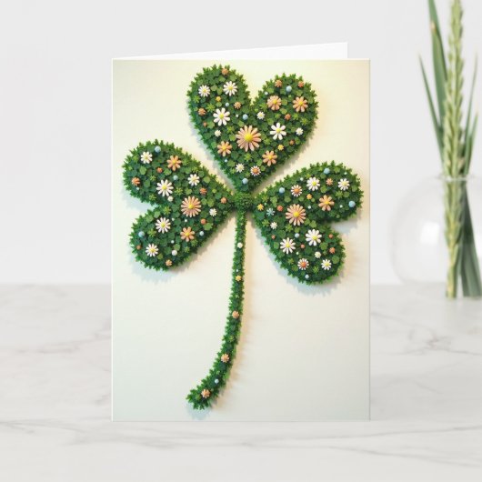 Lucky Clover Artistic Card カード (正面)