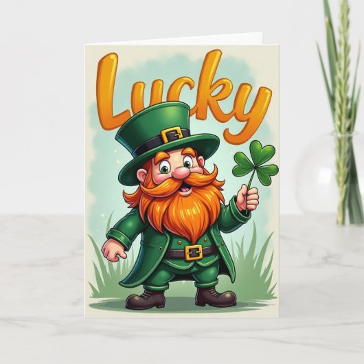Lucky Clover Card カード (正面)