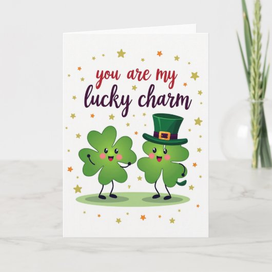 Lucky Clover Charm Card カード (正面)