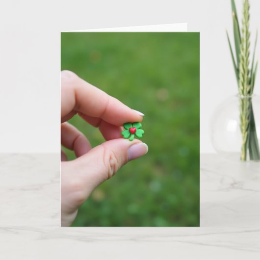 Lucky Clover Love Card カード (正面)