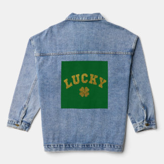 Lucky Clover Saint Patricks デニムジャケット