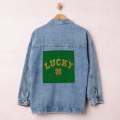 Lucky Clover Saint Patricks デニムジャケット (ハンガー)