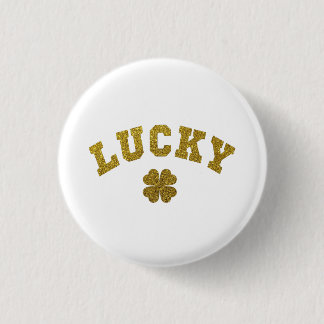 Lucky Clover Saint Patricks 缶バッジ