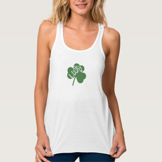 Lucky clover Saint Patrick's   Sweatshirt タンクトップ (正面)