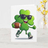 Lucky Clover Sporty Cool Card カード (黄色い花)