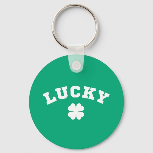 Lucky Clover St. Patricks Day キーホルダー (正面)