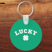 Lucky Clover St. Patricks Day キーホルダー (正面)